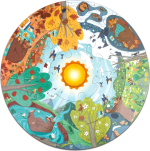 Фотография товара Пазлы Hape светящиеся Четыре времени года, серия умняша