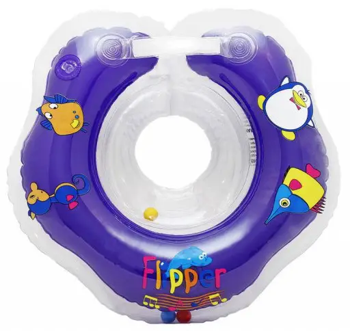 Круг на шею для купания Roxy Kids Flipper Мusic