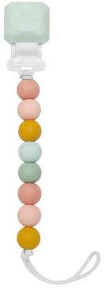 Держатель для пустышки LOLLIPOP Lolli Пастельная радуга Pacifier Clip – Lolli Pastel Rainbow
