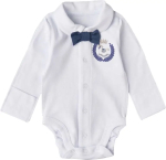 Фотография товара Боди Герб Лошадка Little Star, р. 68, интерлок, цвет белый