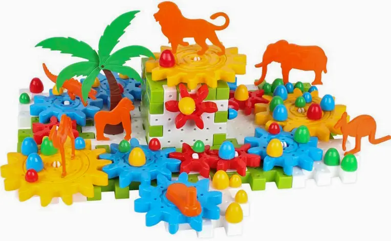 Конструктор Технок с шестерёнками