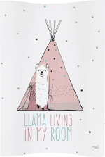 Матрац пеленальный Ceba Baby 70 см без изголовья Lolly Polly Lama