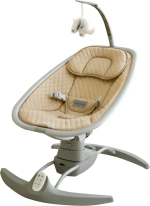 Фотография товара Электронные качели Amarobaby Super Swing, бежевые